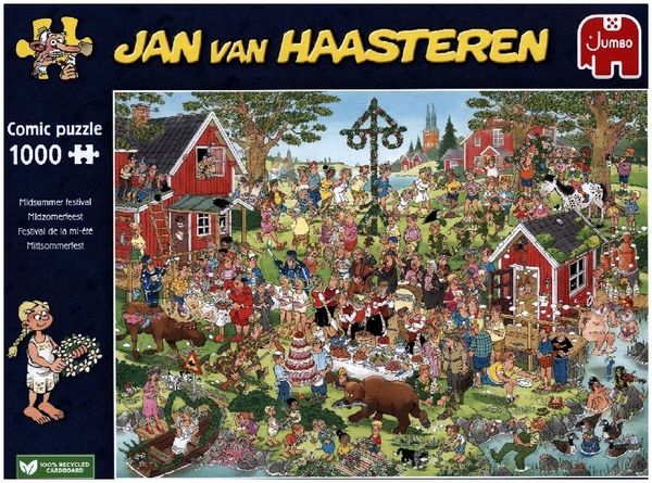 Jouet Puzzle comique 1500 pièces JAN van HAASTEREN Jeu des Highlands