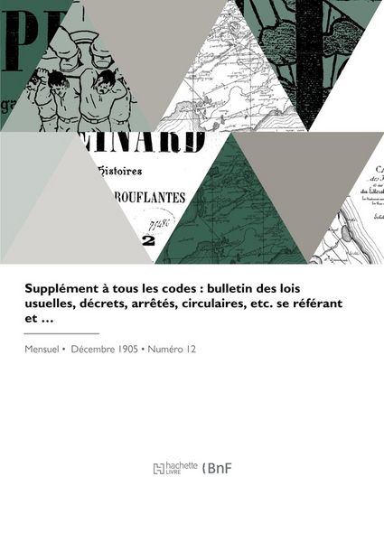 Produktbild: Supplement a tous les codes