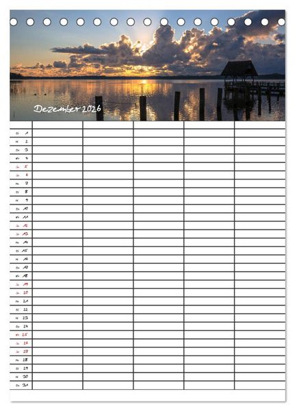 Produktbild: Timmendorfer Strand - Ostsee Urlaubsparadies (Tischkalender 2026 DIN A5 hoch), CALVENDO Monatskalender