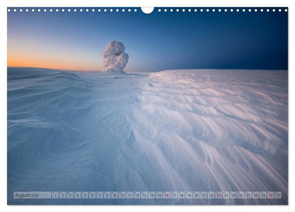 Produktbild: Lappland - Winterwandern Impressionen (Wandkalender 2026 DIN A3 quer), CALVENDO Monatskalender