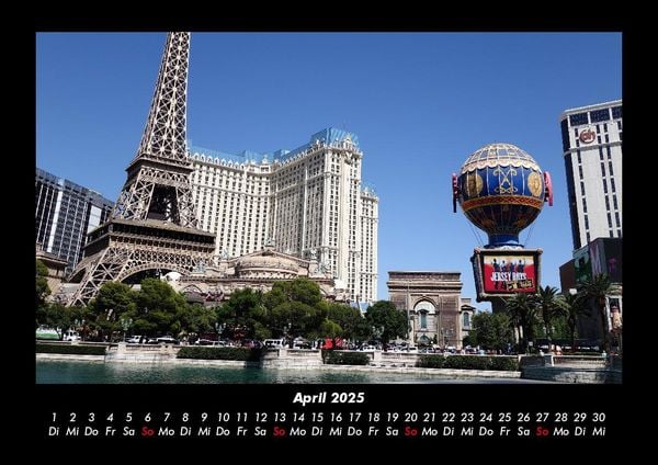 Produktbild: Las Vegas 2025 Fotokalender DIN A3