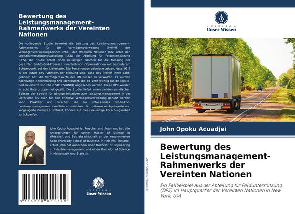 Produktbild: Bewertung des Leistungsmanagement-Rahmenwerks der Vereinten Nationen