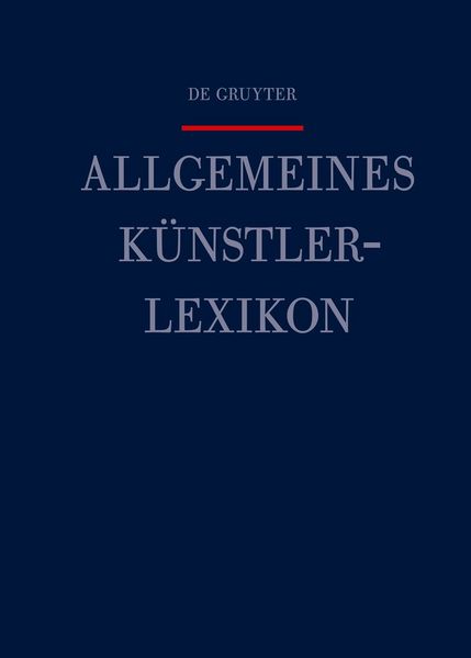 Produktbild: Allgemeines K&uuml;nstlerlexikon (AKL) / W&eacute;ry - Wittmann