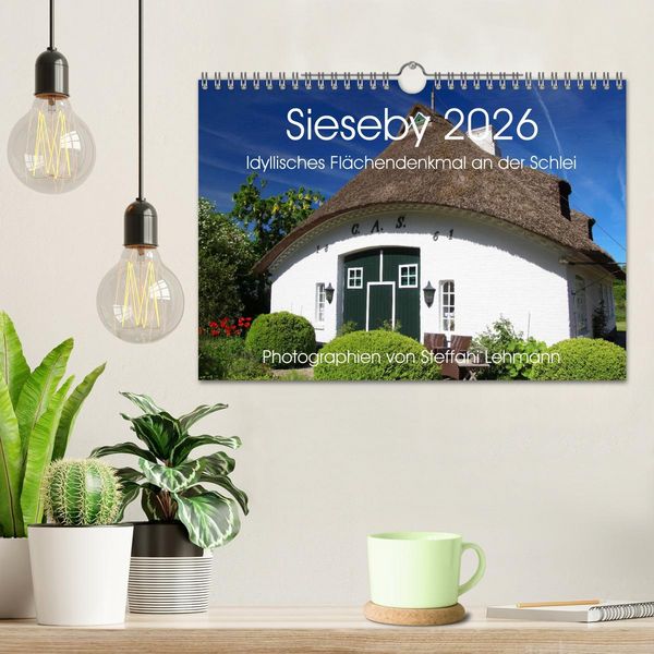 Produktbild: Sieseby 2026. Idyllisches Fl&auml;chendenkmal an der Schlei (Wandkalender 2026 DIN A4 quer), CALVENDO Monatskalender