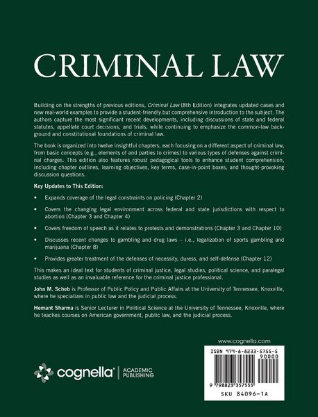 Produktbild: Criminal Law