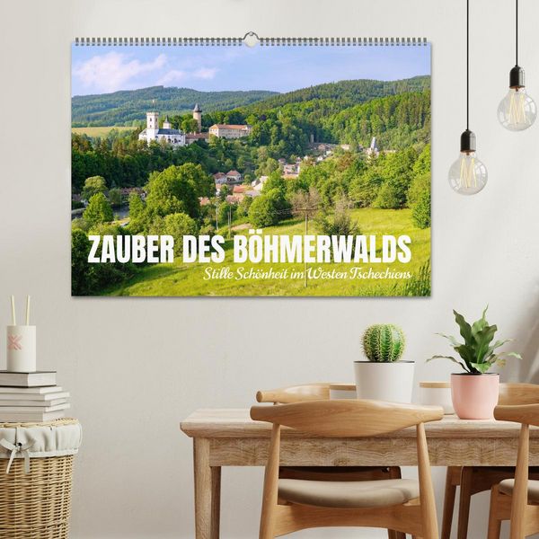 Produktbild: Zauber des B&ouml;hmerwalds. Stille Sch&ouml;nheit im Westen Tschechiens (Wandkalender 2026 DIN A2 quer), CALVENDO Monatskalender
