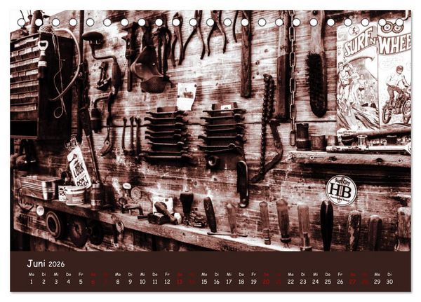 Produktbild: Custombikes 2026 (Tischkalender 2026 DIN A5 quer), CALVENDO Monatskalender