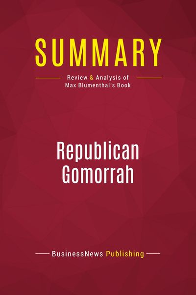 Produktbild: Summary: Republican Gomorrah