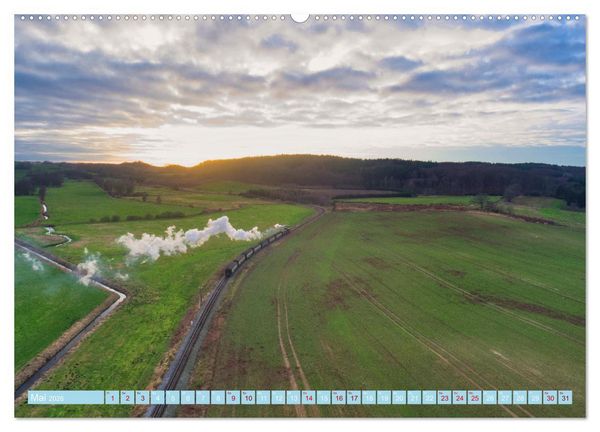 Produktbild: Momente von oben (hochwertiger Premium Wandkalender 2026 DIN A2 quer), Kunstdruck in Hochglanz