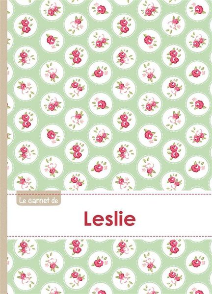 Produktbild: Le carnet de leslie lignes, 96p,