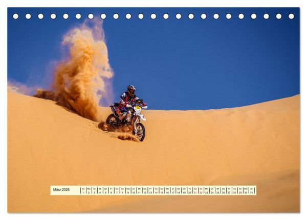 Produktbild: Faszination W&uuml;stenrallye (Tischkalender 2026 DIN A5 quer), CALVENDO Monatskalender