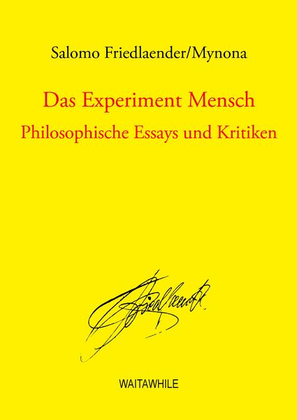 Produktbild: Das Experiment Mensch