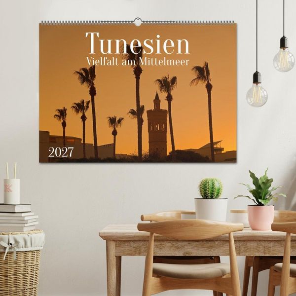 Produktbild: Tunesien Vielfalt am Mittelmeer (Wandkalender 2027 DIN A2 quer), CALVENDO Monatskalender