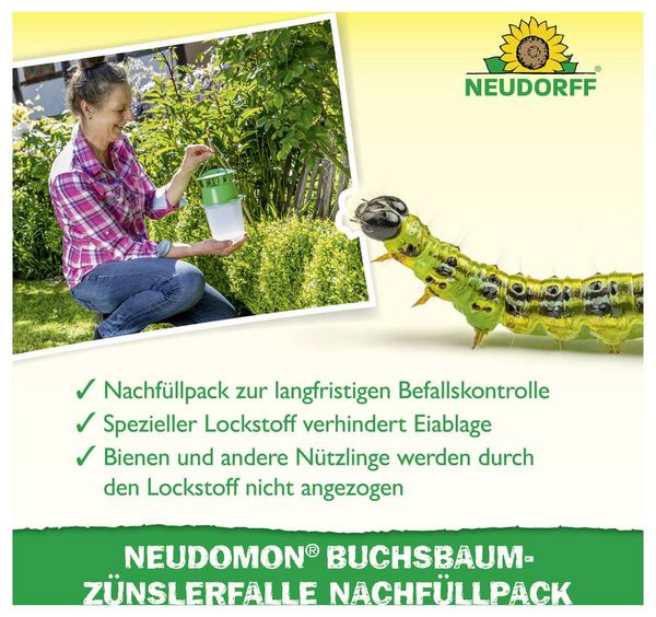Produktbild: Neudorff 03031 Buchsbaumz&uuml;nsler-Falle Lockstoff 1St.