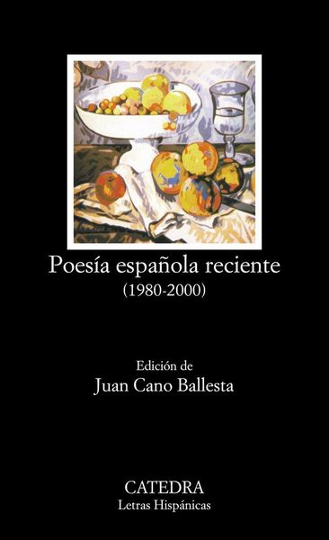 Produktbild: Poes&iacute;a espa&ntilde;ola reciente (1980-2000)