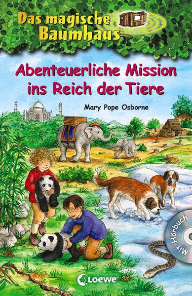 Produktbild: Das magische Baumhaus - Abenteuerliche Mission ins Reich der Tiere (Bd. 43-46)