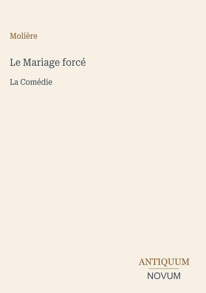 Produktbild: Le Mariage forc&eacute;