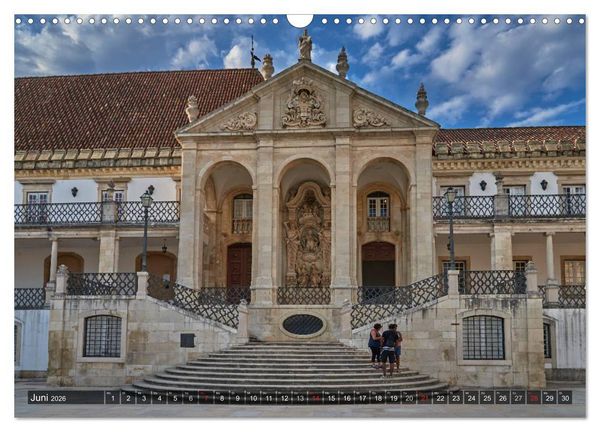 Produktbild: Portugal - Bilder dreier St&auml;dte (Wandkalender 2026 DIN A3 quer), CALVENDO Monatskalender