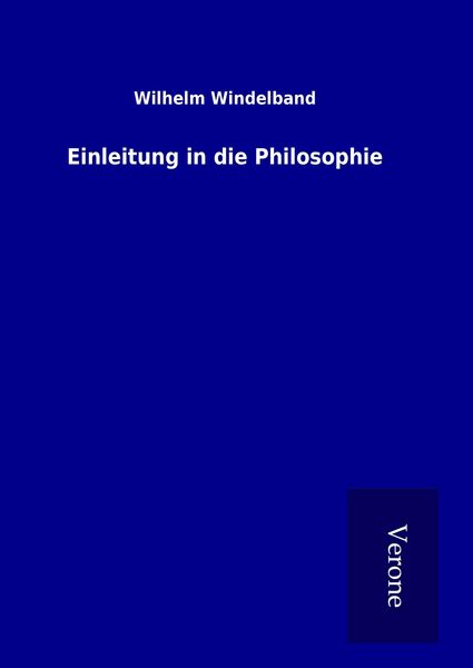 Produktbild: Einleitung in die Philosophie