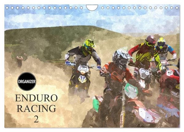 Produktbild: ENDURO RACING 2 (Wall Calendar 2026 DIN A4 landscape), CALVENDO 12 Month Wall Calendar
