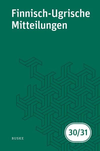 Produktbild: Finnisch-Ugrische Mitteilungen Band 30/31