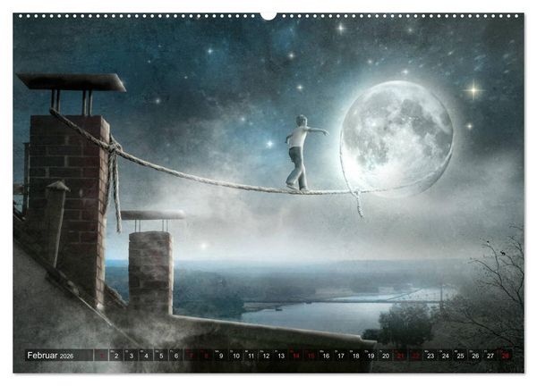 Produktbild: Willkommen im Reich der Fantasie (Wandkalender 2026 DIN A2 quer), CALVENDO Monatskalender