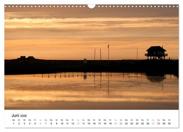Produktbild: Hallig Hooge - zwischen Himmel und Erde (Wandkalender 2026 DIN A3 quer), CALVENDO Monatskalender