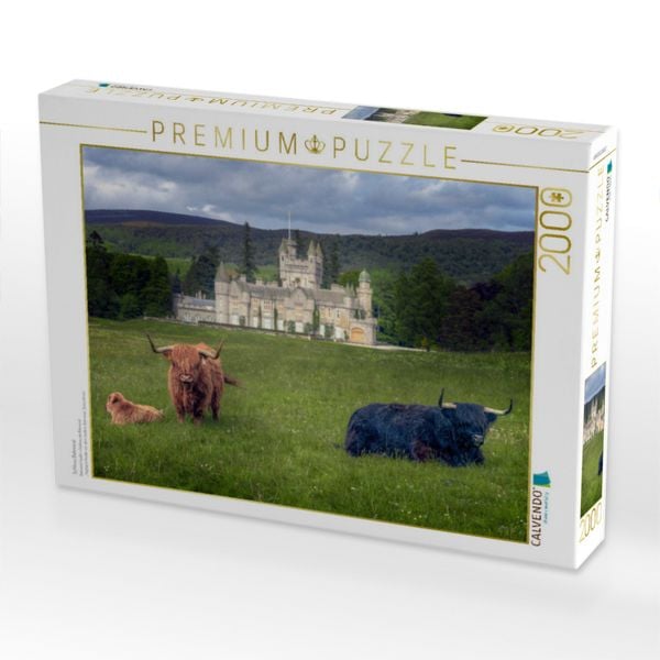 Produktbild: CALVENDO Puzzle Schloss Balmoral | 2000 Teile Lege-Gr&ouml;&szlig;e 90x67cm Foto-Puzzle f&uuml;r gl&uuml;ckliche Stunden