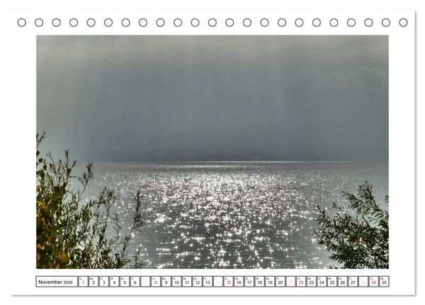 Produktbild: Bodensee - Seesucht (Tischkalender 2026 DIN A5 quer), CALVENDO Monatskalender