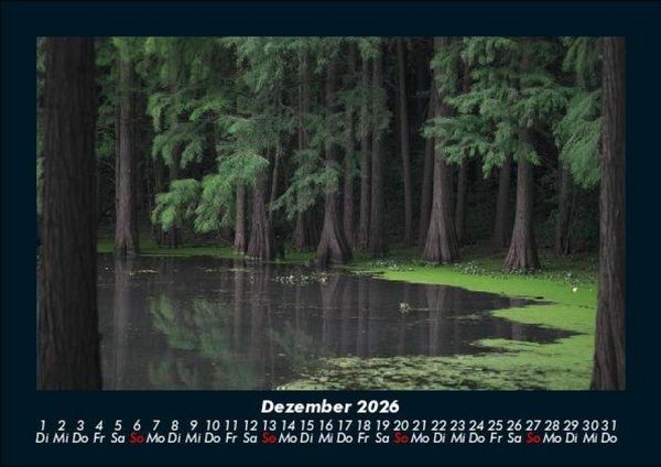 Produktbild: Die Seen der Erde 2026 Fotokalender DIN A5
