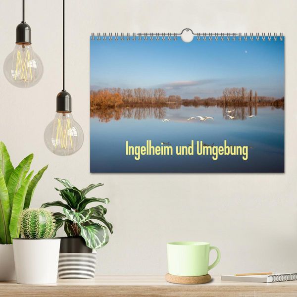 Produktbild: Ingelheim und Umgebung (Wandkalender 2026 DIN A4 quer), CALVENDO Monatskalender