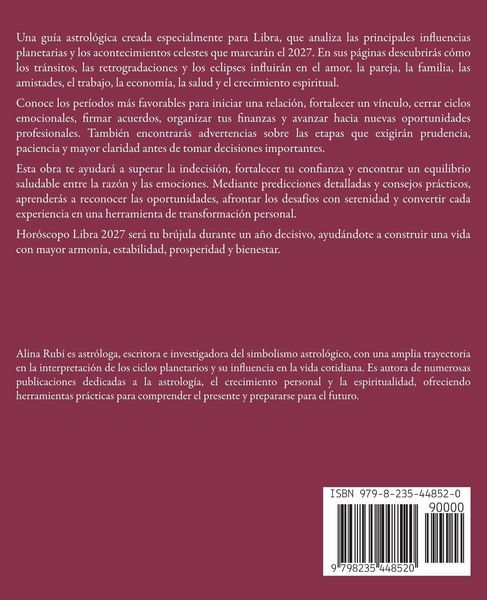 Produktbild: Libra Hor&oacute;scopo 2027