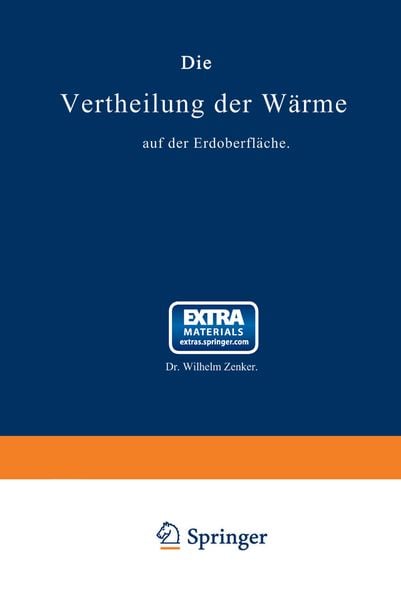 Produktbild: Die Vertheilung der W&auml;rme auf der Erdoberfl&auml;che