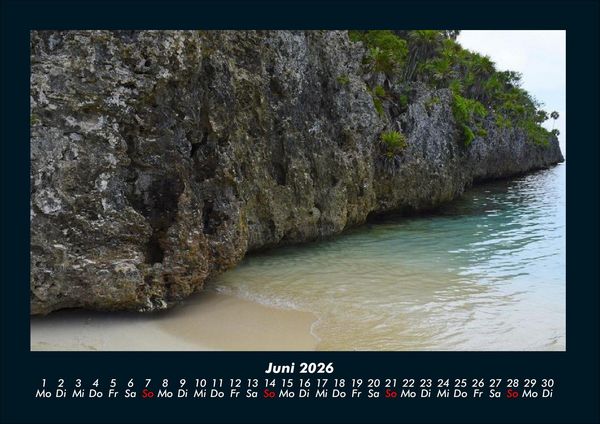 Produktbild: Karibik 2026 Fotokalender DIN A4