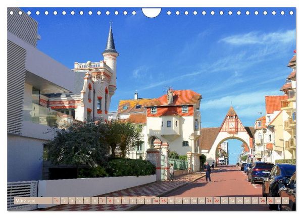 Produktbild: Le Touquet-Paris-Plage - Perle der franz&ouml;sischen Opalk&uuml;ste (Wandkalender 2026 DIN A4 quer), CALVENDO Monatskalender