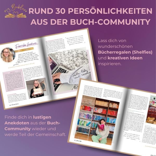 Produktbild: My Booklove. Buchverliebt. B&uuml;cherwelten. Storys. DIYs. Mit einem Vorwort von Bianca Iosivoni.