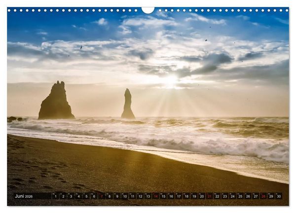 Produktbild: ISLAND Ein fantastisches Erlebnis (Wandkalender 2026 DIN A3 quer), CALVENDO Monatskalender