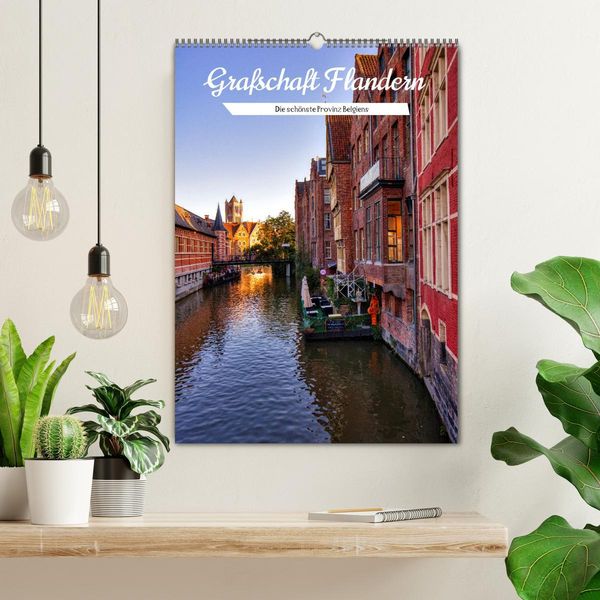 Produktbild: Grafschaft Flandern (Wandkalender 2026 DIN A2 hoch), CALVENDO Monatskalender