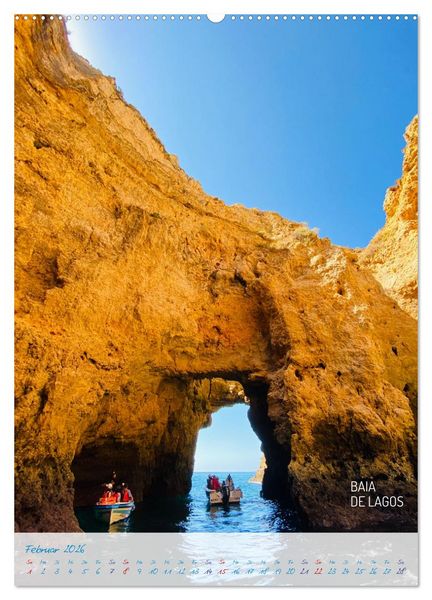 Produktbild: Algarve Traumhaft & farbenfroh (Wandkalender 2026 DIN A2 hoch), CALVENDO Monatskalender