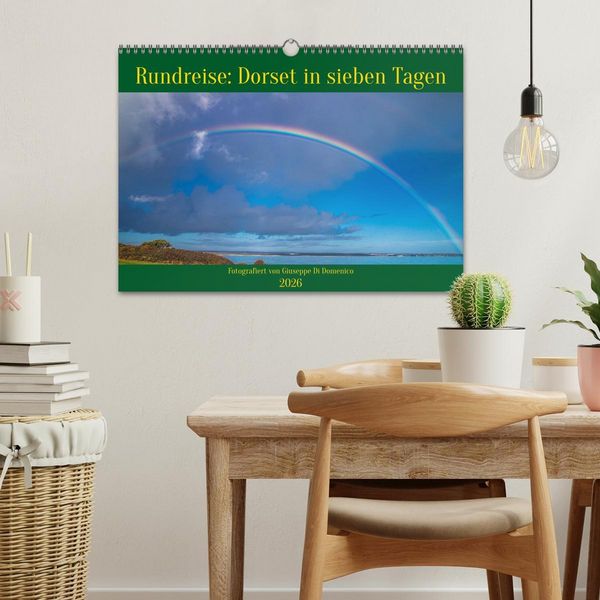 Produktbild: Rundreise: Dorset in sieben Tagen (Wandkalender 2026 DIN A3 quer), CALVENDO Monatskalender