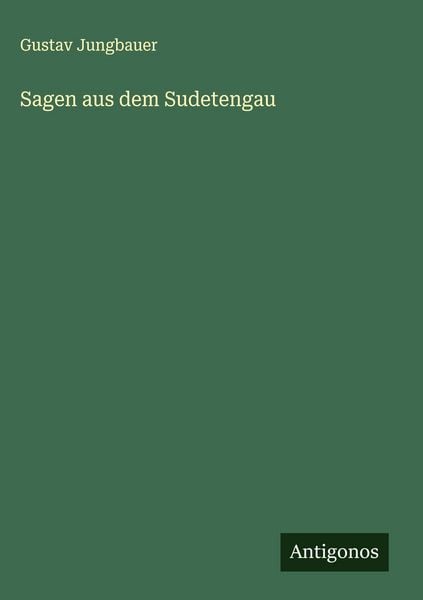 Produktbild: Sagen aus dem Sudetengau