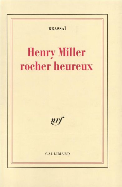 Produktbild: Henry Miller grandeur nature