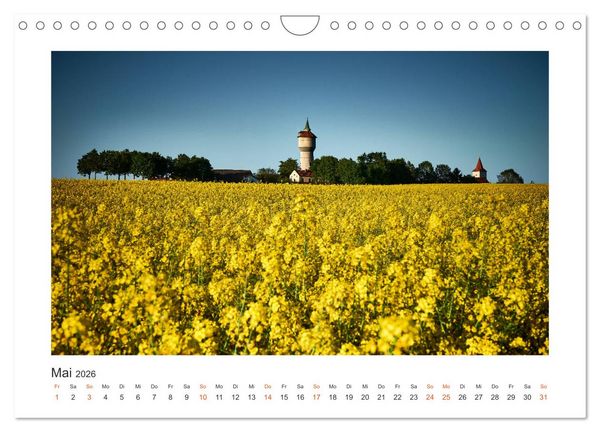 Produktbild: Erkundungen um Eichst&auml;tt (Wandkalender 2026 DIN A4 quer), CALVENDO Monatskalender