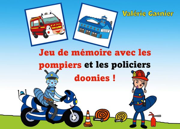 Produktbild: Jeu de m&eacute;moire avec les pompiers et les policiers doonies !