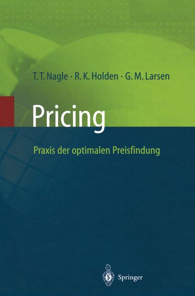 Produktbild: Pricing &mdash; Praxis der optimalen Preisfindung