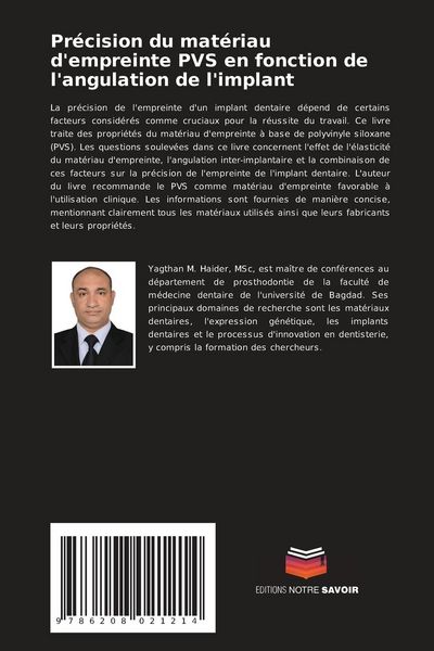 Produktbild: Pr&eacute;cision du mat&eacute;riau d'empreinte PVS en fonction de l'angulation de l'implant