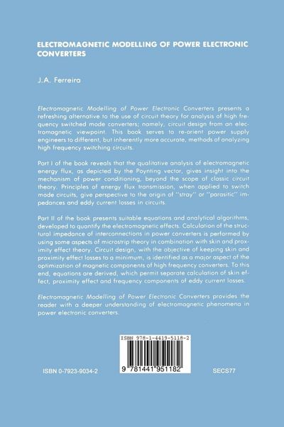 Produktbild: Electromagnetic Modelling of Power Electronic Converters