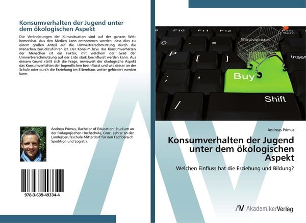 Produktbild: Konsumverhalten der Jugend unter dem &ouml;kologischen Aspekt