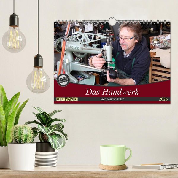 Produktbild: Das Handwerk der Schuhmacher (Wandkalender 2026 DIN A4 quer), CALVENDO Monatskalender