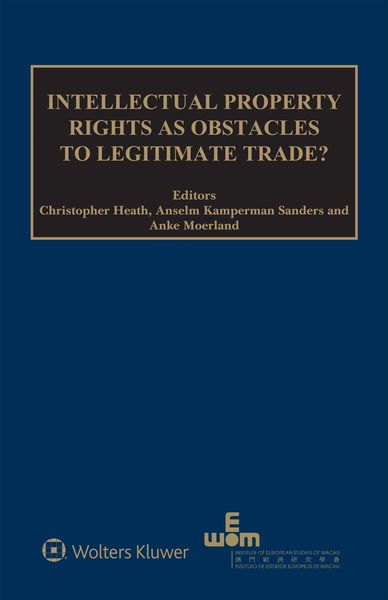 Produktbild: Intellectual Property Rights as Obstacles to Legitimate Trade?